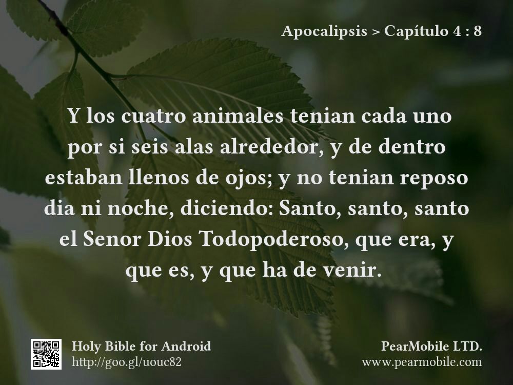 Apocalipsis, Capítulo 4:8